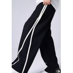 Baggy Track Black  Trousers 