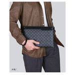product_image_name-Fashion-Exquisite Men's envelope handbags card bag wallet  Durable Zipper Elegant Men's Leather Handbag Wallet – & Zipper Design wallet-2
