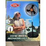 Ox Hexa 18-Inch AC/DC Rechargeable Fan