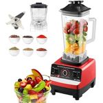 BUSHBURGH 10000W Multifunctional Commercial Blender With Dry Mill 2L