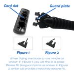 product_image_name-Generic-Blade Razor Shaver Men Manual Refill Reusable Face Cleansing-2