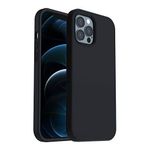 IPhone 12 Pro Max Silicon Protective Case (Black)