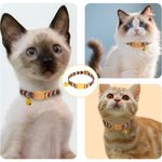 product_image_name-Generic-Colorful gradient detachable cat collar, adjustable from 5.9 to 11.8 inches, equipped with a safety bell and reflective strips.-6