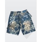 Discovery Super quality men's luxury patterned jeans short - image 2