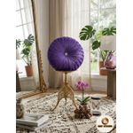 Generic Royal Velvet" Circular Statement round throw Pillow - image 3