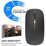 Generic Ultra-Light Silent Wireless Mouse, Bluetooth 5.2 with 3 Adjustable DPI - image 6