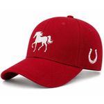 High Collect Design Face Cap: Red 