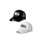 High Design Face Cap 2in1 BLACK AND WHITE