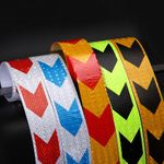 Generic Arrow Safety Warning Conspicuity Reflective Tape Strip Sticker NO5131 - image 6