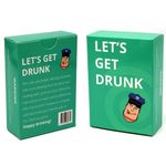 Generic Party Hangout Games Card Let Get Drunk