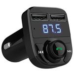 product_image_name-Generic-X8 Multifunction Wireless Car MP3 Player – Bluetooth FM Transmitter Dual USB Charger 3.1A Hands-Free Kit-2