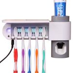 Generic Auto Toothpaste Dispenser, UV Toothbrush Sterilizer and Holder - image 3