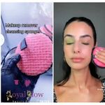 product_image_name-Generic-Makeup Remover Microfiber Cleansing Sponge. ( Reusable And Durable)-3