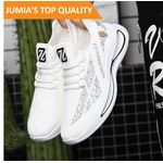 product_image_name-Fashion-Boys School Sneakers - Sports Shoes - White-3