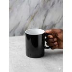 Cup Black mug/ Gift mug