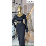 classy fitted gown for ladies