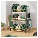 Countertop Dish Rack Organizer 3-Tier/