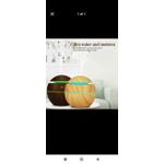 Ultrasonic aroma diffuser wood grain 