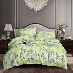 BEDDING SETS-COTTON FLORAL BEDSHEET With PILLOWCASE(S) 