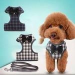 product_image_name-TD-Harness With Bow Tie And Leash Set With Bell - Grey-4