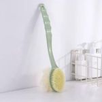 Generic Double-Sided Long Handle Bath Brush & Back Scrubber – Body Exfoliating Sponge and Shower Brush - image 5