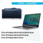 Hp ProBook 650 G5 Series Laptop Battery CDO3XL CD03 - image 2