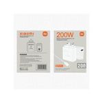 Generic XIAOMI 200W GaN HyperCharge Wall Charger with 6A Type-C Turbo Cable - image 2