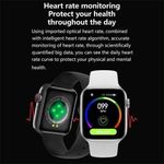 Generic Full Touch Screen Smart Bluetooth Call Smartwatch - For Android and iOS - Pink - image 8