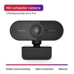 Generic Full HD 1080P USB Web Camera With Microphone for Live Video Call Conference, E-Learning - image 2