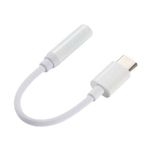 Type C Jack Earphone To 3.5mm AUX Headphones Adapter Audio Cable