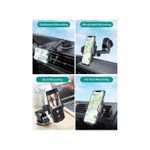 product_image_name-Generic-Car Universal Holder Car Phone Wireless Fast Charger Air Vent With Phone Holder Stand Dashboard-2