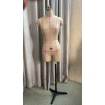 Puff Shoulder Fully Pinnable Dress Form Mannequin