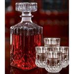 Generic 7 Pcs Whiskey Glass Set __6 Cups& 1 decanter