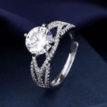 product_image_name-Fashion-Adjustable Diamond Stacey Engagement/wedding Ring + Free Box-1