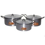 Picasso Cooking Pot Set - 3 Pcs