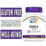21st Century DHEA 25mg 90Capsules