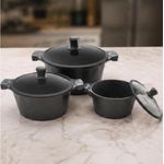 Lexical  Pearl Series Granite Casserole Set 6pcs - image 3