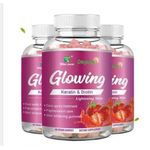 Daynee Glowing Gummies Keratin & Biotin Lightening Skin