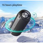 Zealot S51D Bluetooth Speaker, karaoke Function with 360° Surround sound - image 5