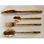 6pcs set spoon fork knife and tea spoon