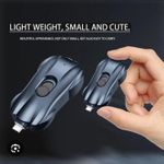 Generic Mini Portable Key Holder Power Bank 1500mah Capacity - image 5