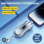 Generic Mini Portable Key Holder Power Bank 1500mah Capacity - image 7