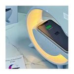 Generic Bluetooth Speaker 3 In1 + Wireless Charger + Led Lamp  Bluetooth Wireless Charging LED RGB Convenient Mobile Charging - image 2