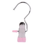 Generic 10pcs/set stainless steel hanger with single clip