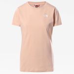 The North Face Women's S/S Simple Dome Tee - Evening Sand Pink