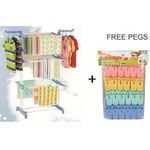 3 Layer  Baby Cloth Dryer Indoor/Outdoor Hanger+ Free Peg
