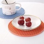 Generic 2 pcs Heat silicon pad Heat resistant for mug,pot,kettle base - image 3
