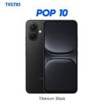 Tecno POP 10 - 6.67" -128GB-3+3GB - 4G- Dual SIM- 5000mAh - Black - image 3
