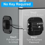 Generic Combination Fridge Lock for Child Safety, Refrigerator & Freezer Lock - image 5
