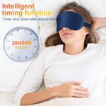 Generic Electric Steam Eye Mask with Smart Timer Function – Blue - image 2